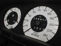 Tachoscheiben in Specialdesign fr Mercedes S- und E-Klasse